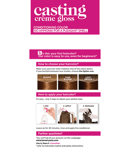 Haircolor 630 Casting Creme Gloss Packshot Side